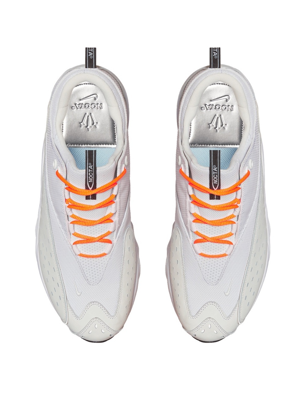 NIKE Air Zoom Drive Drake NOCTA Summit White Orange Laces Men’s SIZE 9.5 NIB - Picture 2 of 9